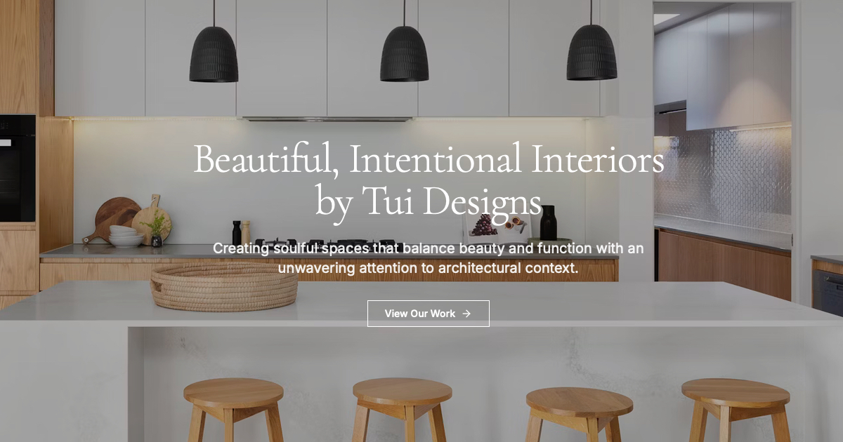 Tui Designs | Interior Design Studio